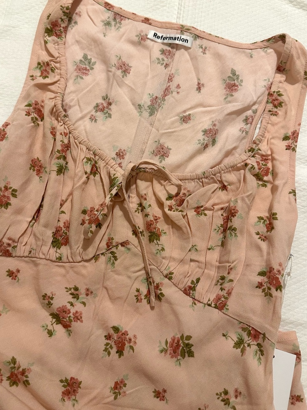 NWT Reformation Lauryl Dress - Moira SZ 4 - Picture 4 of 6